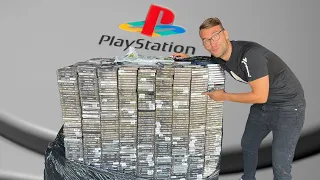 3000 PS1 Spiele gekauft! Unglaubliche Funde auf der Palette!