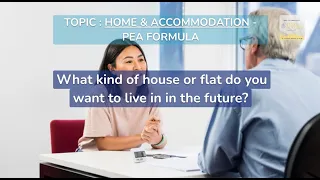 HOME AND ACCOMMODATION IELTS  speaking part 1 model answer