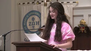 Hannah Kerlan '23 Senior Speech