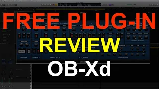 FREE PLUG-IN Review: OB-Xd