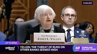 Treasury Sec. Yellen weighs in on financial system stability, bank runs before lawmakers