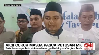 Aksi Cukur Massa Pasca Putusan MK