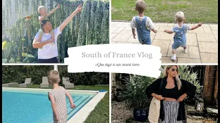 Visiting family in the South of France | France vlog | Travelling with 2 Toddlers