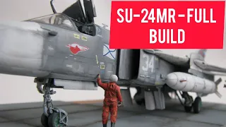 1/72; SU-24MR, Trumpeter - Full Build in pictures