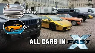 Fast X: All The Cars In The New Fast And Furious Movie