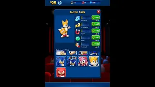 Actually unlocking movie knuckles in sonic dash!