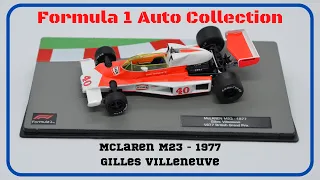 McLaren M23 - 1977 Gilles Villeneuve British Grand Prix Centauria Formula 1 Auto Collection