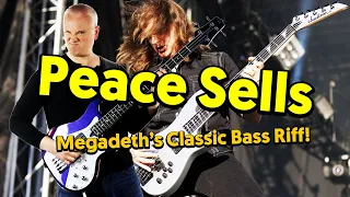 Peace Sells - Megadeth's Classic Bass Riff! (tabs & tutorial)