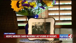 Hospice caregivers claim patients experience visions of loved ones before death