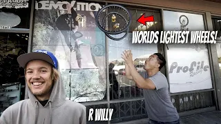 Does RWilly Own The Worlds Lightest BMX Wheels?