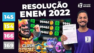 🔘Questão 145 - Caderno Azul | Razão e Proporção | MATEMÁTICA ENEM 2022