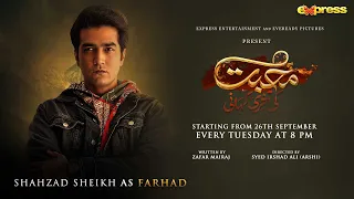 Muhabbat Ki Akhri Kahani | Teaser 3 | Shahzad Sheikh as Farhad | Express TV