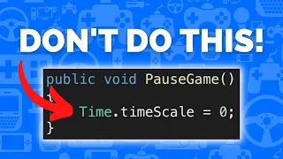 Pause in Unity WITHOUT Timescale