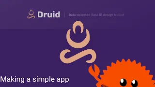 Druid Tutorial: Making a simple GUI app in rust