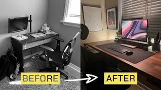 My simple and budget friendly desk makeover 2023