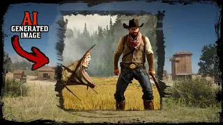 RDR2 The Housebuilding Song - But every lyric is an AI generated image