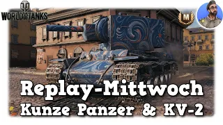 WoT - Kunze Panzer & KV-2 - mutig die Gegner wegbatzn - World of Tanks