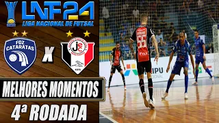 Melhores Momentos Foz Cataratas X Joinville | 4ª Rodada | LNF 2024 (22/04/2024)