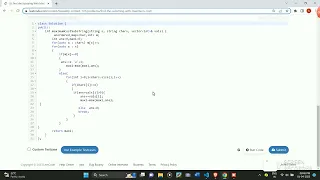 Find the Substring With Maximum Cost leetcode solution