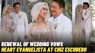 Heart Evangelista at Chiz Escudero NAGPAKASAL ULIT Renewal of Vows sa Balesin Island 2.15.24