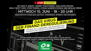 Webinar "Das Virus der Finanz-Deregulierung"