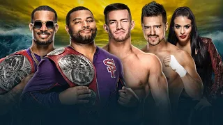 STREET PROFITS VS ANGEL GARZA & AUSTIN THEORY - WWE WRESTLEMANIA 36