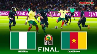 PES 2021 | Nigeria vs Cameroon | Final Africa Cup of Nations 2022 | Match eFootball | Gameplay PC