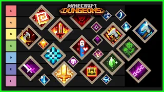 I Rank EVERY MELEE ENCHANTMENT | Minecraft Dungeons