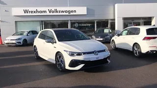 Volkswagen Golf R MK8 2.0TSI DSG 4MOTION Pure White New Car | Wrexham Volkswagen