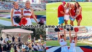 Ole Miss Cheer Football Game Vlog!!!