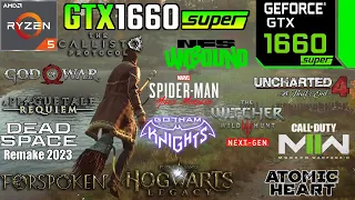 GTX 1660 Super Test in 13 Games