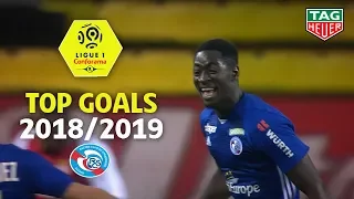 Top 3 goals RC Strasbourg Alsace | season 2018-19 | Ligue 1 Conforama