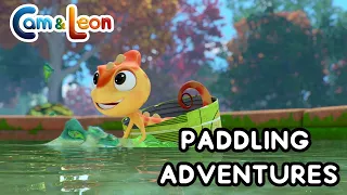 Cam & Leon | PADDLING ADVENTURES | COMPILATION | Cartoon for Kids | Funny Cartoon