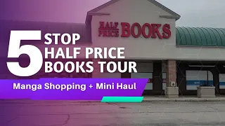 Come Manga Shopping with Me | Half Priced Books Tour + Haul
