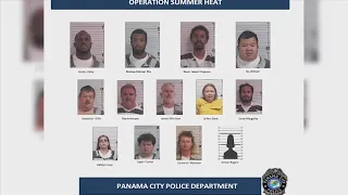 Panama City Police arrest over a dozen suspects in undercover operation