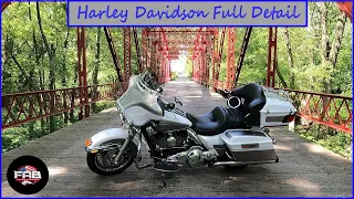 Full Detail on this Harley Davidson Bagger!