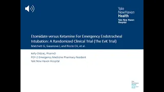 Etomidate vs Ketamine for Emergency Endotracheal Intubation: A Randomized Clinical Trial (EvK Trial)
