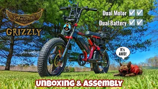 Ariel Rider Grizzly Unboxing & Assembly | 52 Volt AWD Ebike!