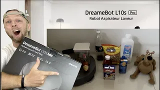 Le Dreame L10s Pro Robot Aspirateur Laveur 2 en 1 peut il nettoyer tout ça ? Ca tourne mal lol.