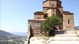 Грузия. Монастырь Джвари, слияние Арагви и Куры
