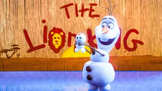 OLAF PRESENTS Clip - Olaf Retells The Lion King (2021)