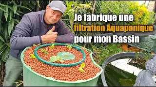 Fabrication d'un Filtre en Aquaponie pour Bassin