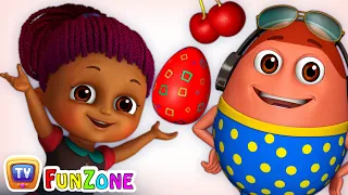 Learn RED Colour with Johny Johny Yes Papa | Surprise Eggs Colours Ball Pit Show | ChuChuTV 3D Fun