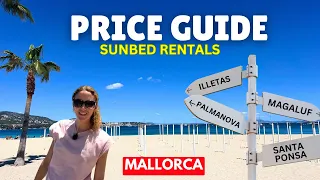 CONFIRMED: The Price of Sunbeds in PALMANOVA, MAGALUF and other Calvia resorts in Mallorca 2024