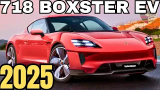 New Details 2025 Porsche 718 Boxster EV (Electric) - Range, Specs, Interior & Exterior!