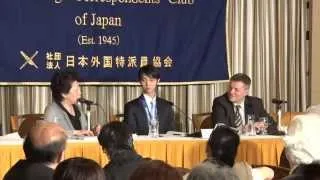 ソチ五輪「金」 羽生結弦選手が会見　外国特派員協会 （2014年4月24日）