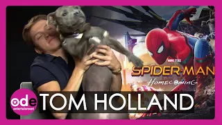 SPIDER-MAN: Tom Holland brings his dog to our interview