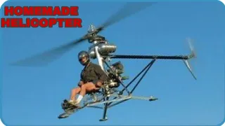 HOMEMADE HELICOPTER USING Toyota Engine |