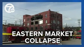 Eastern Market building condemned by city after partially collapsing