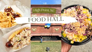 Day Trip to High Point  North Carolina/ Stock & Grain Food Hall /  Things To Do In High Point NC